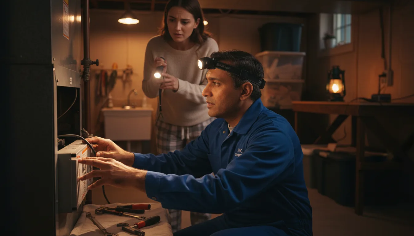 Furnace Services in Golden, OK · HVAC